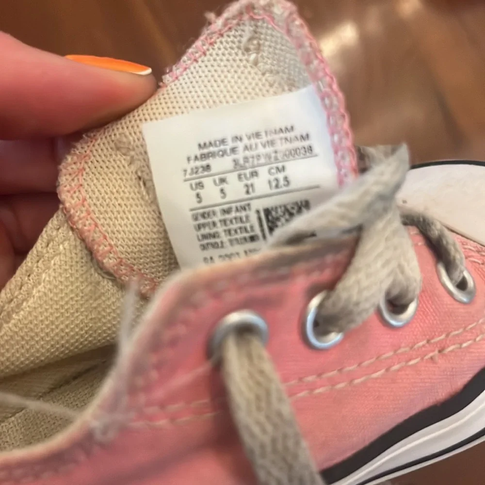 Kids Pink Converse